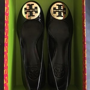 Tory Burch Black Patent Heels